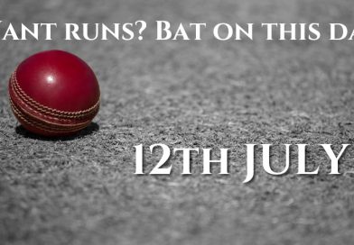 Want Runs? Bat the 12th July