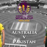 World Cup: Australia v Pakistan
