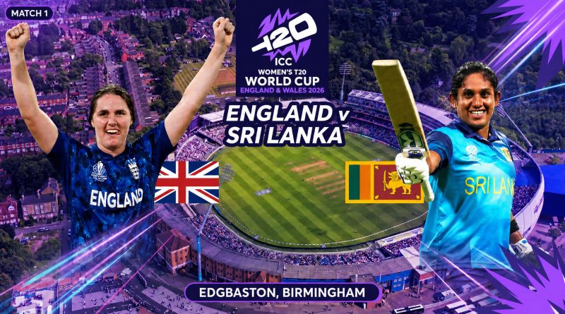 Match 1: England v Sri Lanka