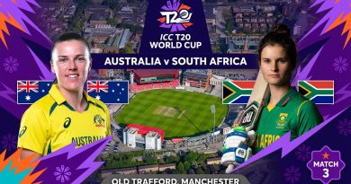 Match 3: Australia v South Africa
