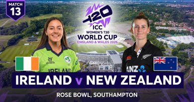 Match 13: Ireland v New Zealand Match 13: Ireland v New Zealand