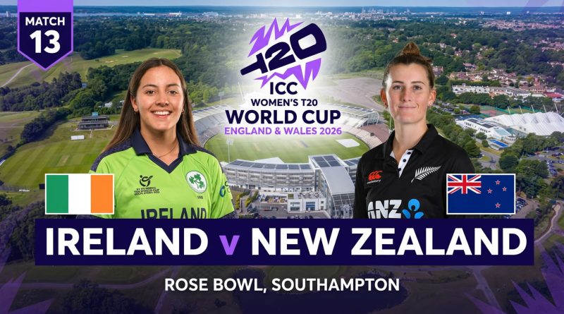 Match 13: Ireland v New Zealand Match 13: Ireland v New Zealand