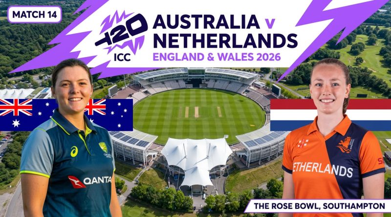 Match 14: Australia v Netherlands
