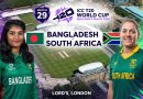 Match 29: Bangladesh v South Africa